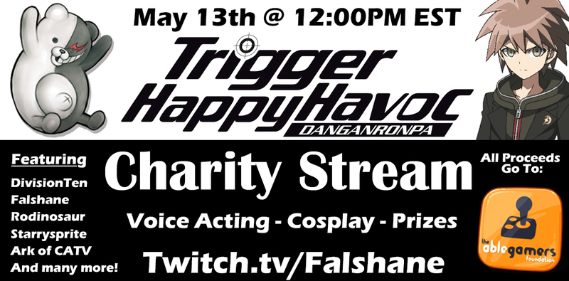 Illustration for article titled Charity Steam 5/13: Dangan Dub for AbleGamers